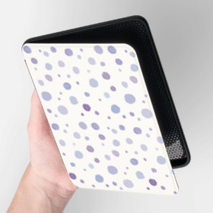 hand painted polka dots kindle cover