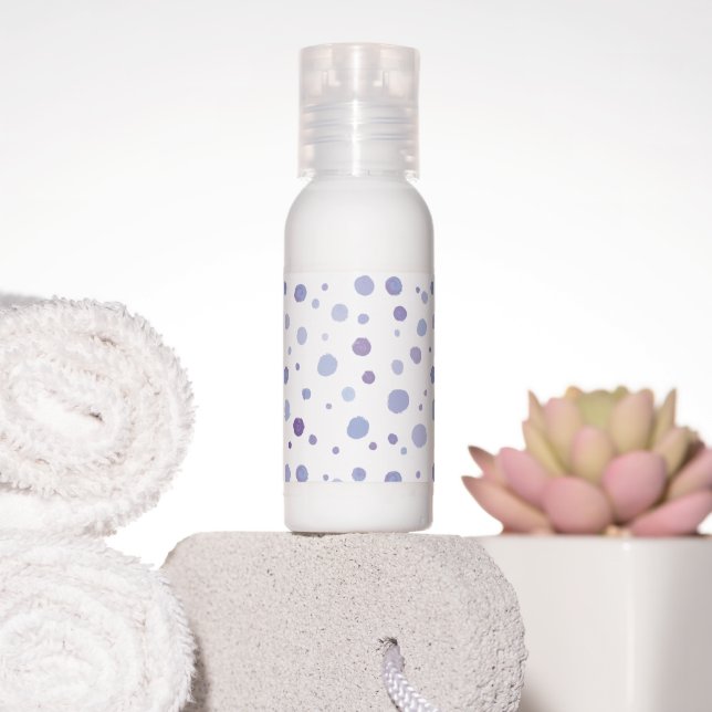 hand painted polka dots lotion (Insitu)