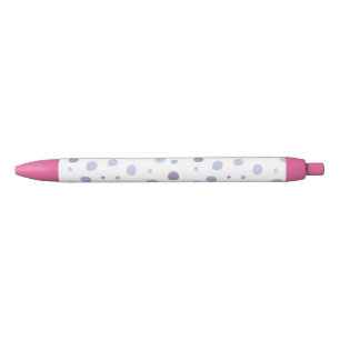 hand painted polka dots pen