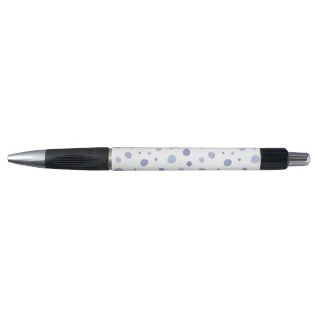 hand painted polka dots pen (Front)
