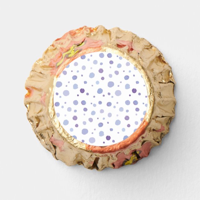 hand painted polka dots reese's peanut butter cups (Front)