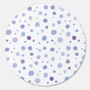 hand painted polka dots sign