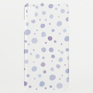 hand painted polka dots iPhone XS max case