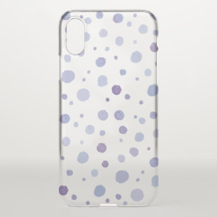 hand painted polka dots iPhone x case