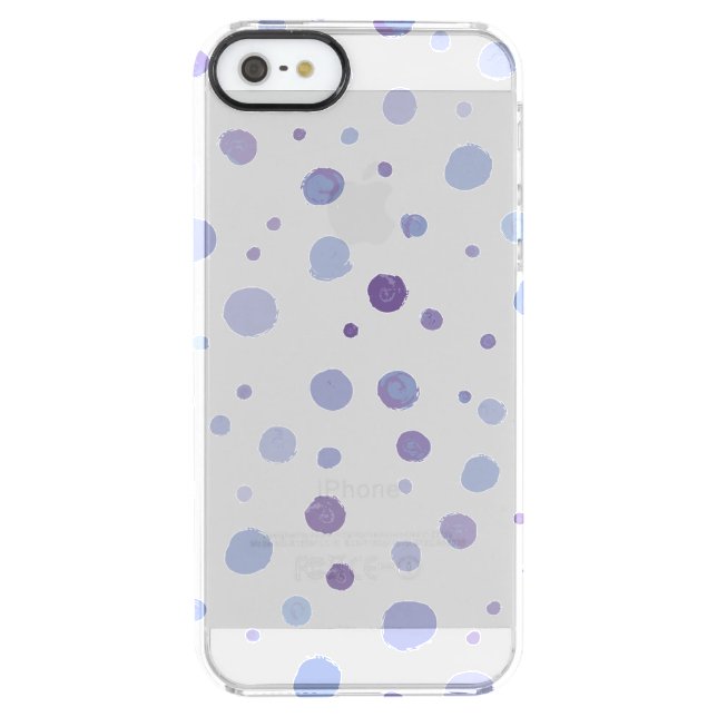 hand painted polka dots uncommon iPhone case (Back)