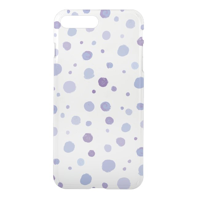 hand painted polka dots uncommon iPhone case (Back)