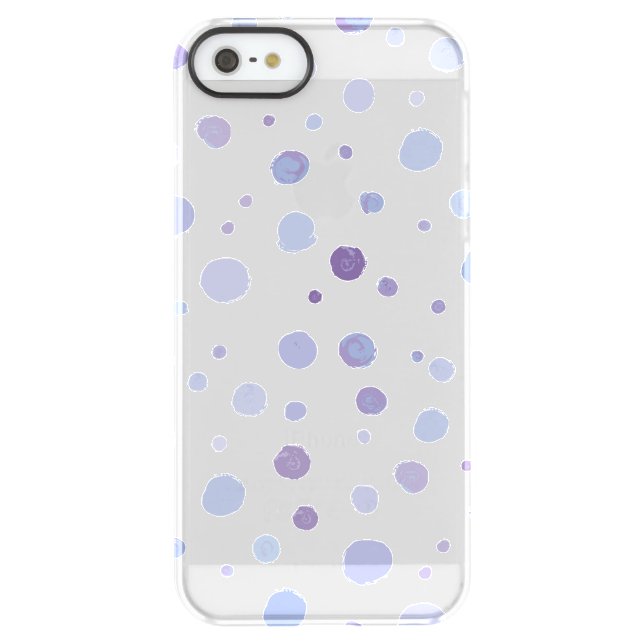 hand painted polka dots uncommon iPhone case (Back)