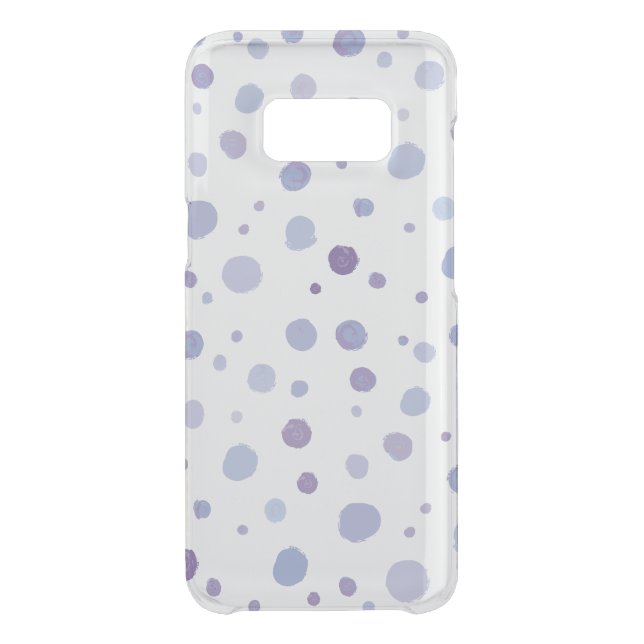 hand painted polka dots uncommon samsung galaxy case (Back)