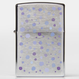 hand painted polka dots zippo lighter