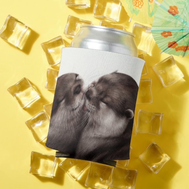 Hand Painted Realistic Wildlife Artwork Can Cooler (In Situ Summer)