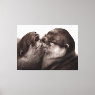 Hand Painted Realistic Wildlife Artwork Canvas Print