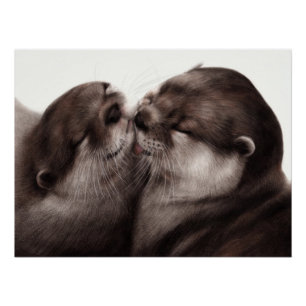 Hand Painted Realistic Wildlife Artwork Poster