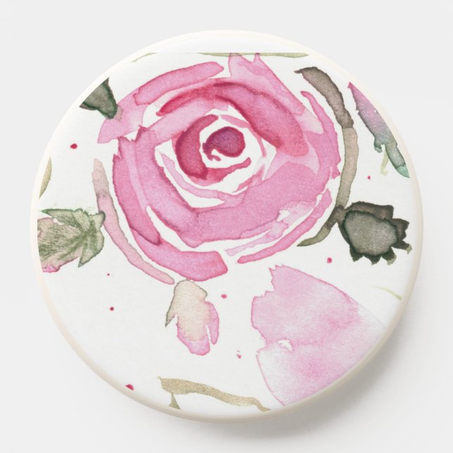 Hand-Painted Rose Cellphone Grip (Popsocket)
