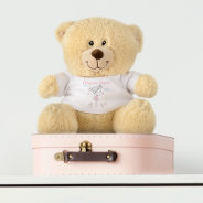 Hand Painted Sweet Girl - Personalized Teddy Bear at Zazzle