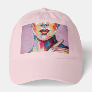 Hand painted trucker hat inspiration.
