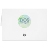 Hand painted watercolor butterfly (Back Horizontal)