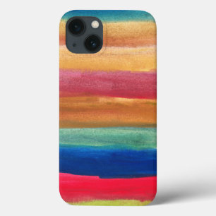 hand painted watercolor iPhone 13 case