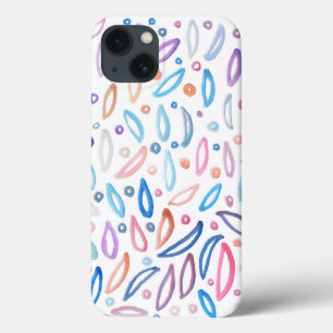 hand painted watercolor iPhone 13 case
