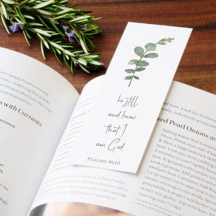 Hand Painted Watercolor Custom Bible Verse Bookmarks