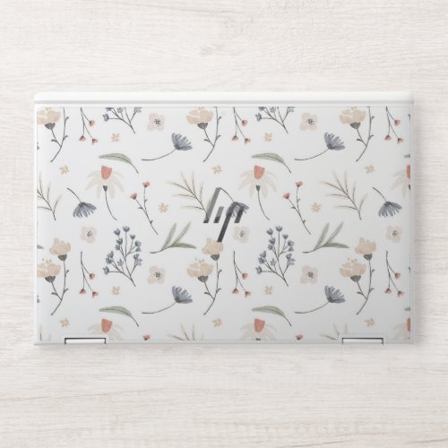 Hand painted watercolor pressed HP EliteBook X360  HP Laptop Skin