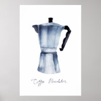 How to Paint a Moka Coffee Pot with Acrylics