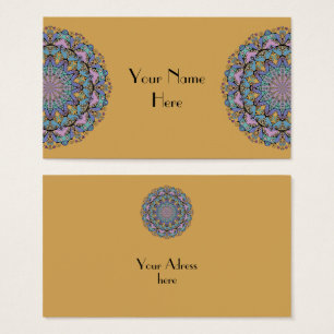 Hand Painting Mandala Clock Face 3