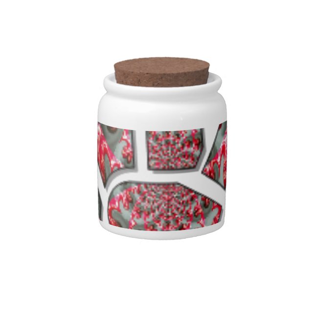 Hand peace sign candy jar (Front)