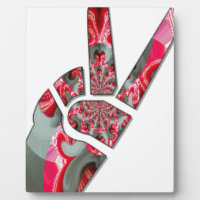 Hand peace sign