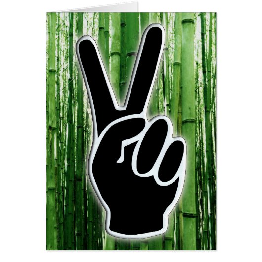 HAND PEACE SYMBOL CARDS (Front)