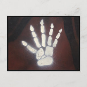hand postcard