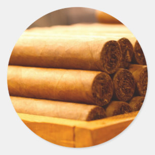 Hand Rolled Cigars from La Romana DR. Classic Round Sticker