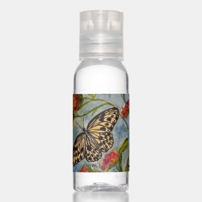 Hand Sanitizer Bottle Set - Sweet Butterfly Goldie (Front)