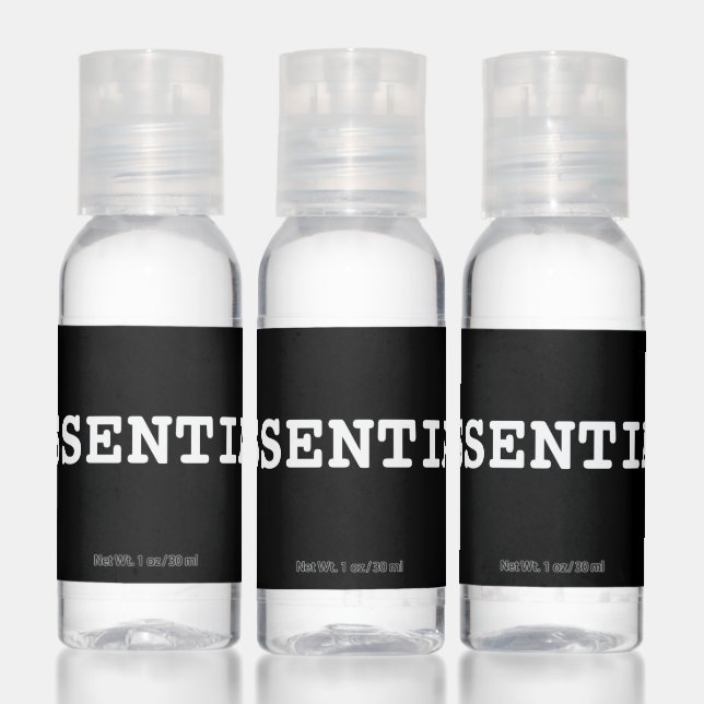 Hand Sanitizer That Says Essential (Set)