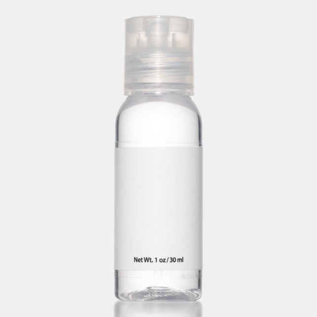 Hand Sanitizer Travel Bottles (Front)