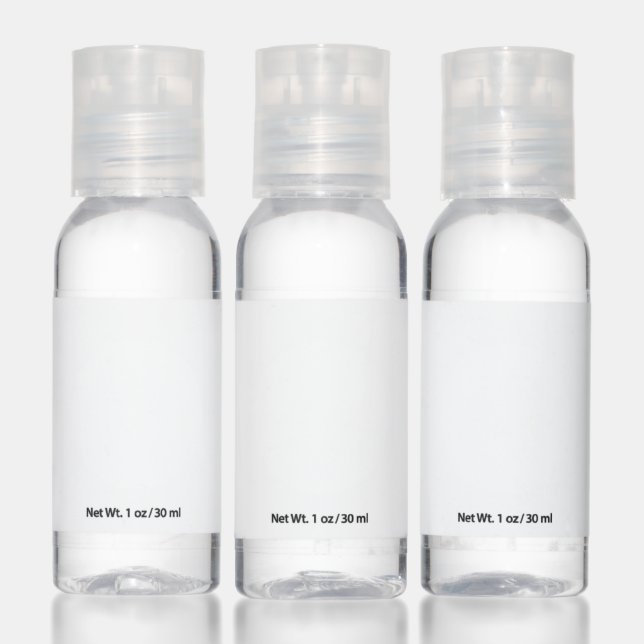 Hand Sanitizer Travel Bottles (Set)