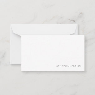 Hand Script Monogram Elegant Simple Template