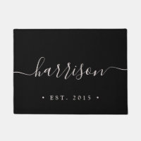 Hand Scripted | Personalized Family Name Doormat