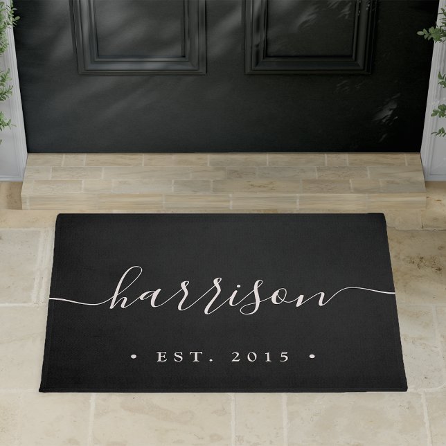 Hand Scripted | Personalized Family Name Doormat (Creator Uploaded)
