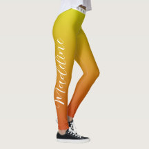 Hand Sewn Personalized Leggings