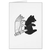 Hand Silhouette Bear Cub (Front)