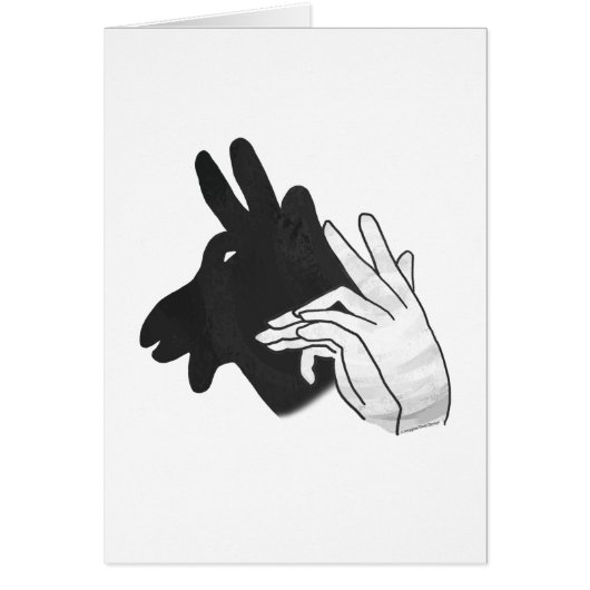 Hand Silhouette Billy Goat Cards (Front)