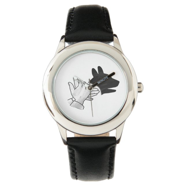 Hand Silhouette Dog Watch (Front)