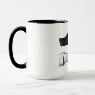 Hand Silhouette Duck Mug