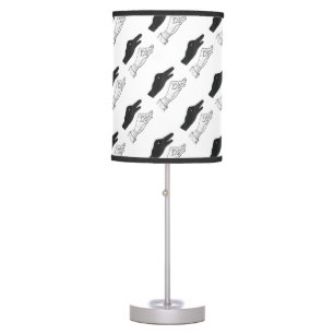 Hand Silhouette Duck Table Lamp