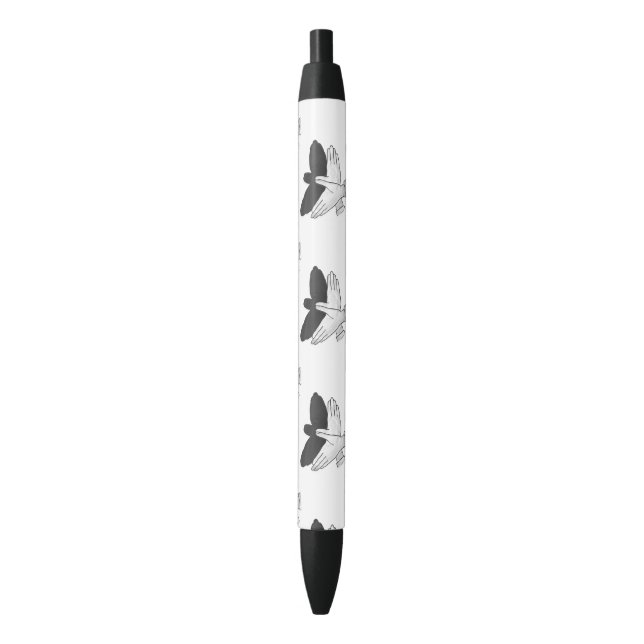 Hand Silhouette Eagle Pen (Front Vertical)
