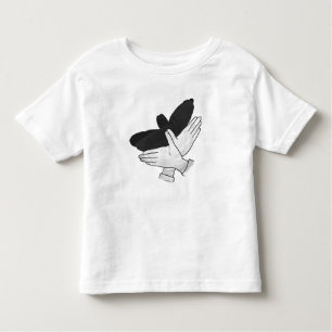 Hand Silhouette Eagle Toddler T-shirt