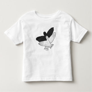 Hand Silhouette Eagle Toddler T-shirt