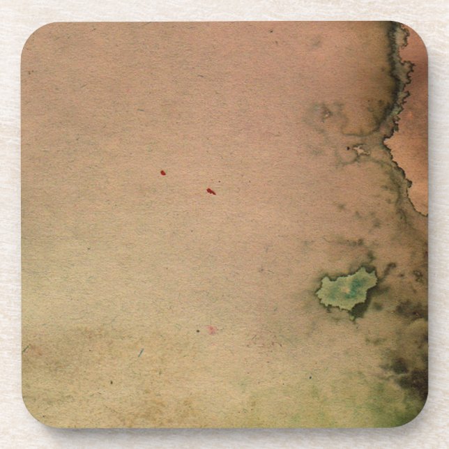 Hand Stained Paper 6 Drink Coaster (Front)