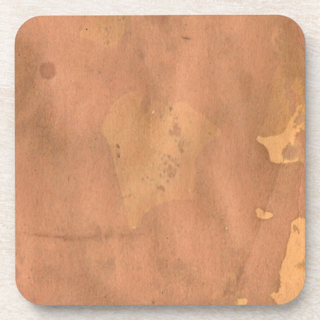 Hand Stained Paper 8 Beverage Coaster (Front)