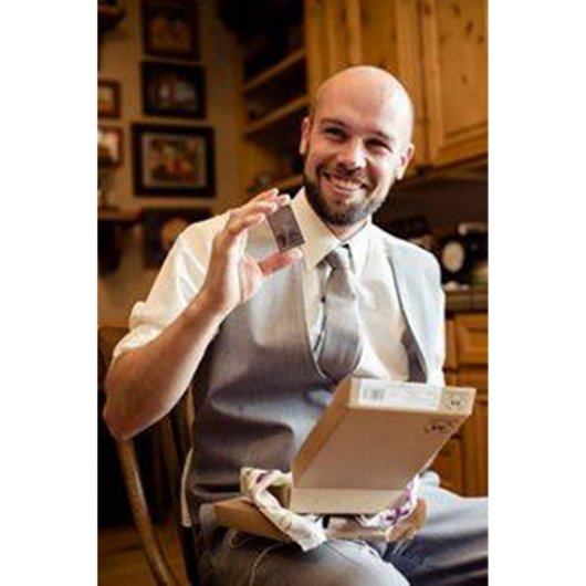 Hand Stamped Personalized Zippo Lighter (Front)